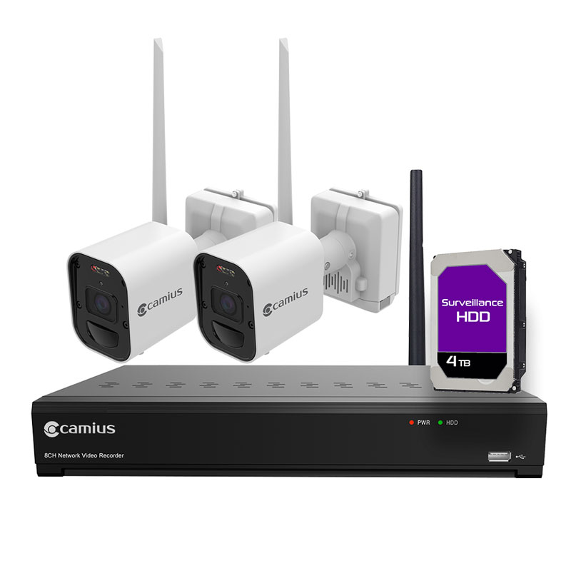 Camius 4k wireless security camera system